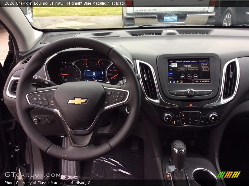 Midnight Blue Metallic / Jet Black 2020 Chevrolet Equinox LT AWD