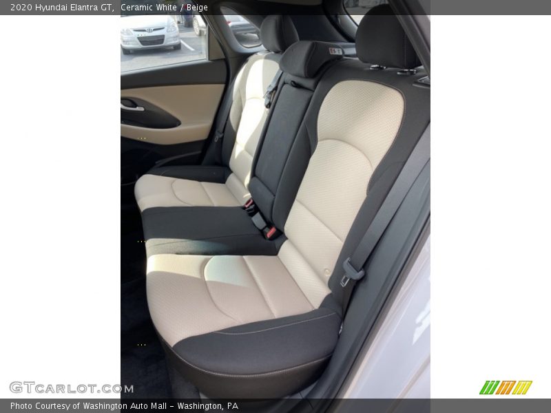 Ceramic White / Beige 2020 Hyundai Elantra GT