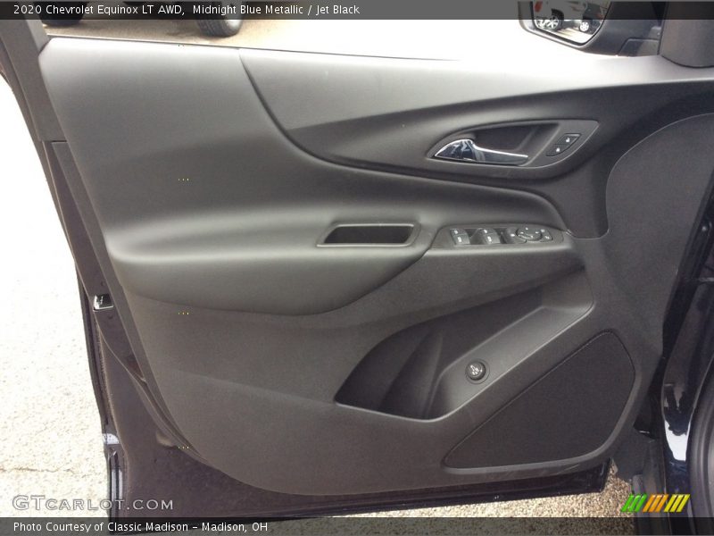 Midnight Blue Metallic / Jet Black 2020 Chevrolet Equinox LT AWD