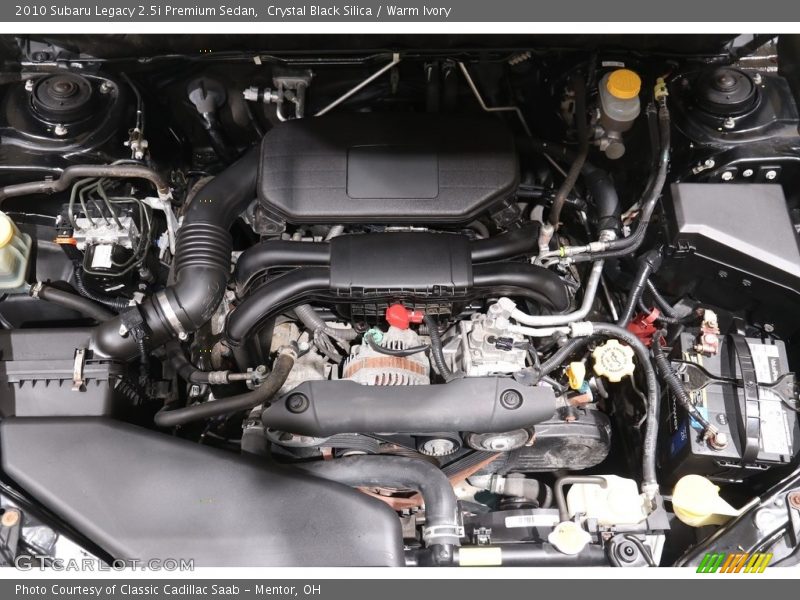 Crystal Black Silica / Warm Ivory 2010 Subaru Legacy 2.5i Premium Sedan