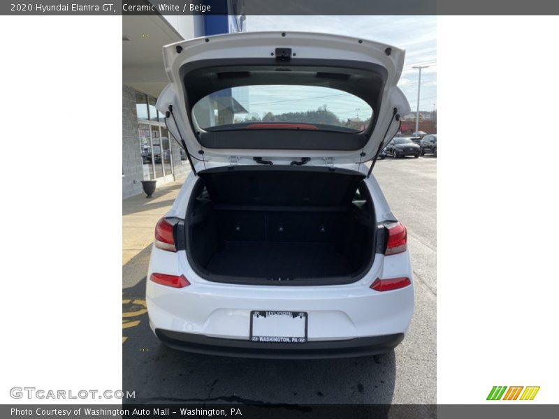 Ceramic White / Beige 2020 Hyundai Elantra GT