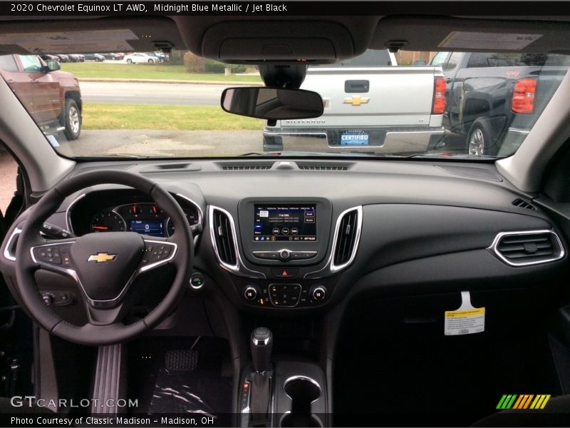 Midnight Blue Metallic / Jet Black 2020 Chevrolet Equinox LT AWD