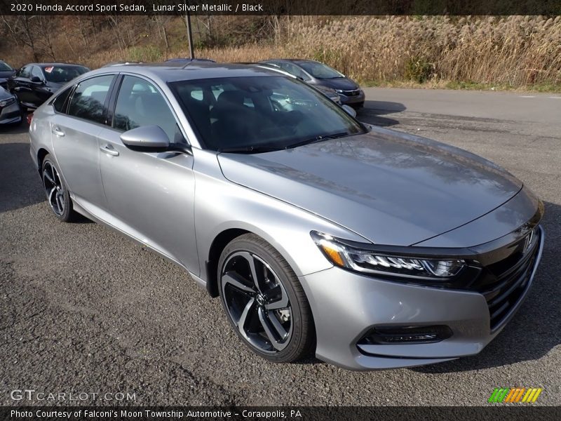 Lunar Silver Metallic / Black 2020 Honda Accord Sport Sedan