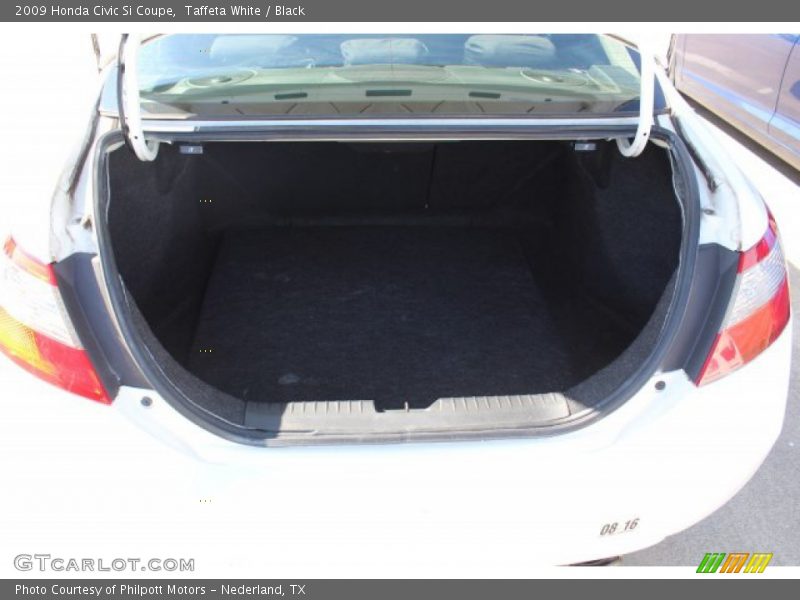 Taffeta White / Black 2009 Honda Civic Si Coupe