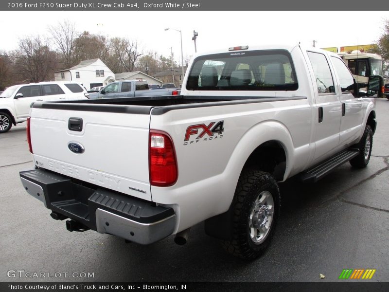 Oxford White / Steel 2016 Ford F250 Super Duty XL Crew Cab 4x4