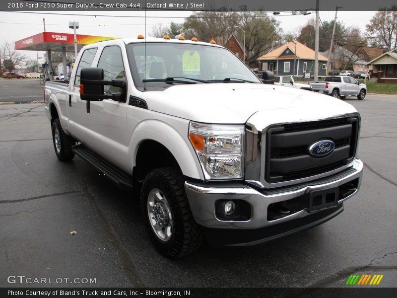 Oxford White / Steel 2016 Ford F250 Super Duty XL Crew Cab 4x4