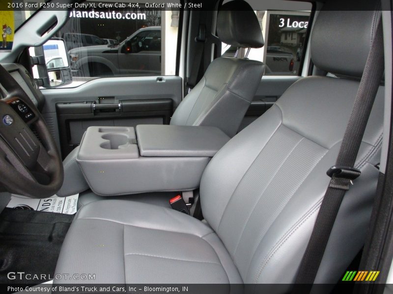 Oxford White / Steel 2016 Ford F250 Super Duty XL Crew Cab 4x4