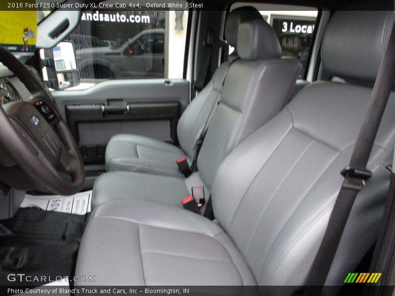 Oxford White / Steel 2016 Ford F250 Super Duty XL Crew Cab 4x4