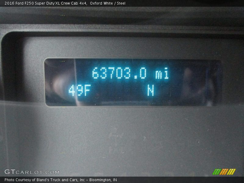 Oxford White / Steel 2016 Ford F250 Super Duty XL Crew Cab 4x4
