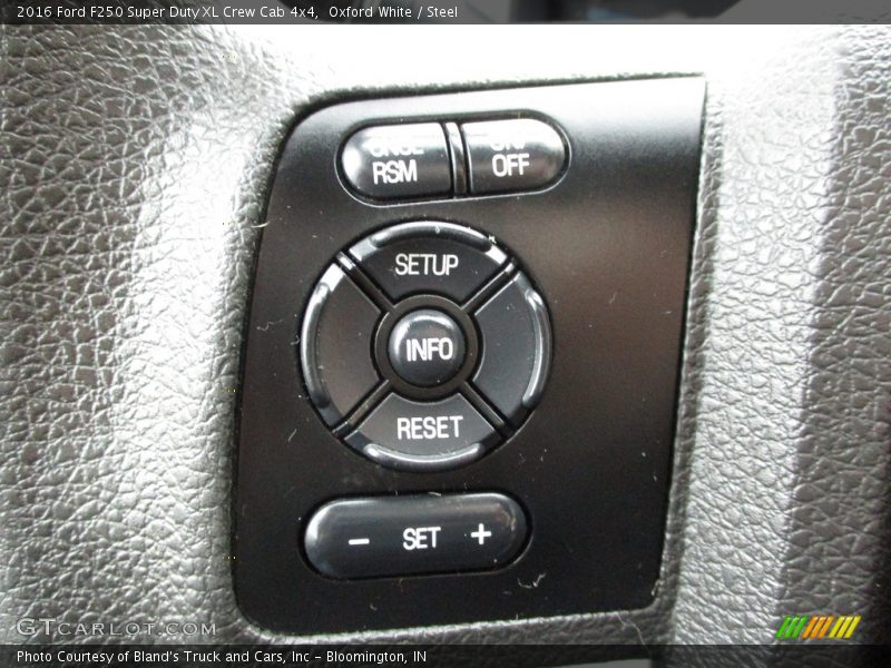 Oxford White / Steel 2016 Ford F250 Super Duty XL Crew Cab 4x4