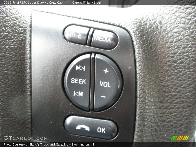 Oxford White / Steel 2016 Ford F250 Super Duty XL Crew Cab 4x4