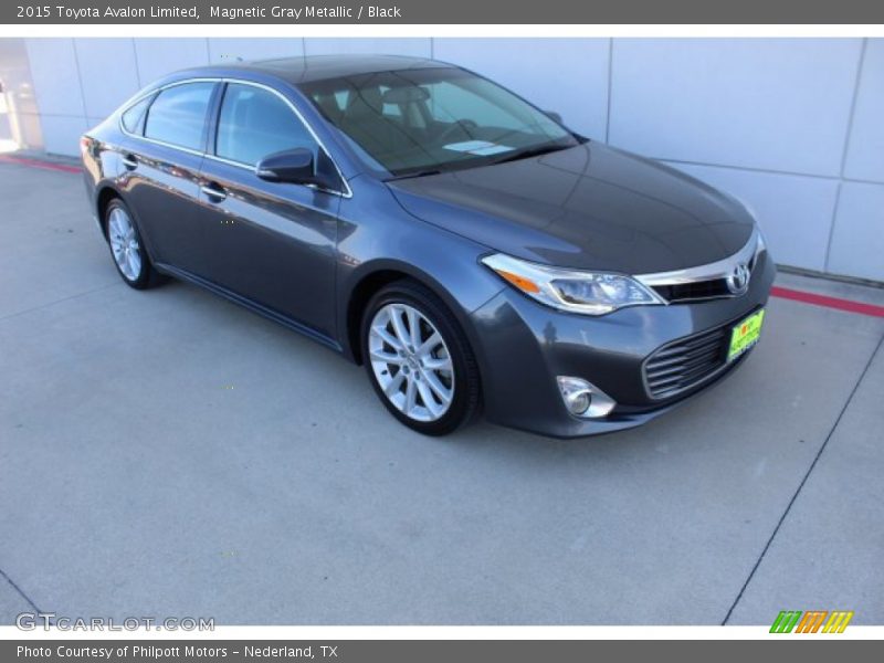 Magnetic Gray Metallic / Black 2015 Toyota Avalon Limited