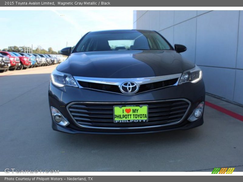 Magnetic Gray Metallic / Black 2015 Toyota Avalon Limited