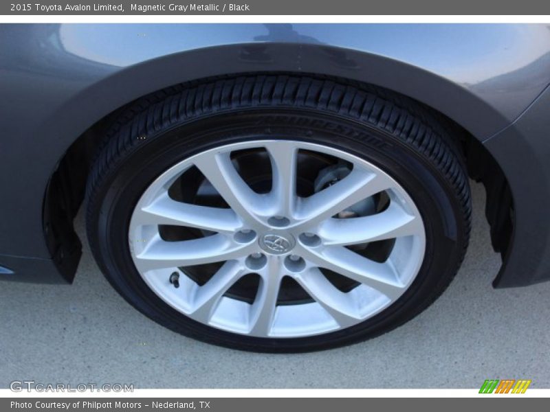 Magnetic Gray Metallic / Black 2015 Toyota Avalon Limited