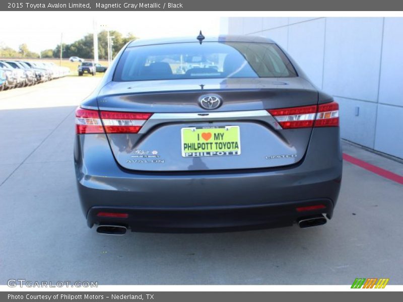 Magnetic Gray Metallic / Black 2015 Toyota Avalon Limited