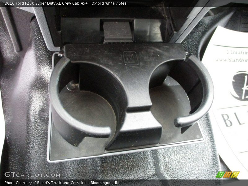 Oxford White / Steel 2016 Ford F250 Super Duty XL Crew Cab 4x4