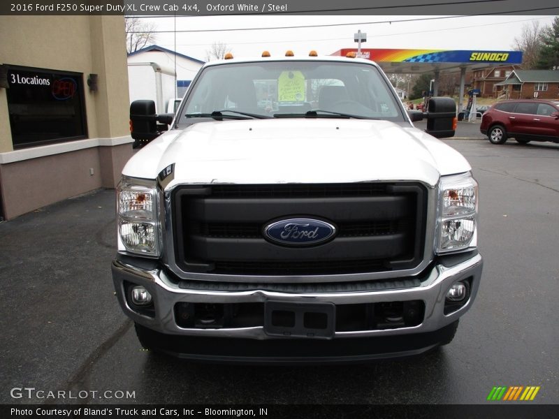 Oxford White / Steel 2016 Ford F250 Super Duty XL Crew Cab 4x4