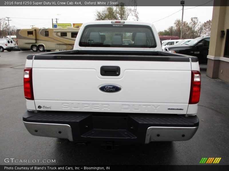 Oxford White / Steel 2016 Ford F250 Super Duty XL Crew Cab 4x4