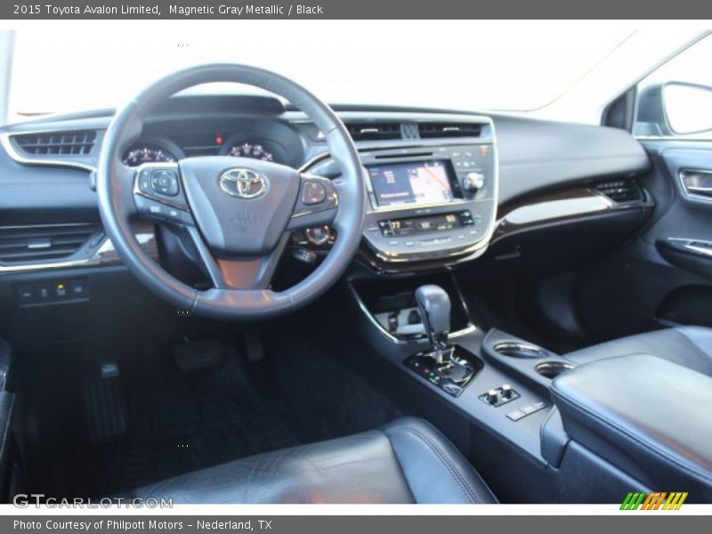 Magnetic Gray Metallic / Black 2015 Toyota Avalon Limited