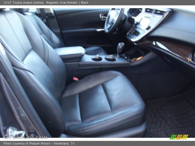 Magnetic Gray Metallic / Black 2015 Toyota Avalon Limited
