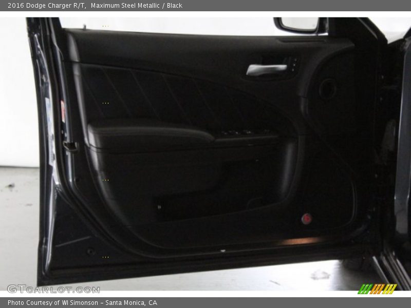 Maximum Steel Metallic / Black 2016 Dodge Charger R/T