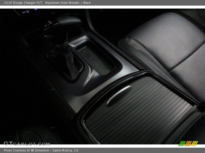 Maximum Steel Metallic / Black 2016 Dodge Charger R/T