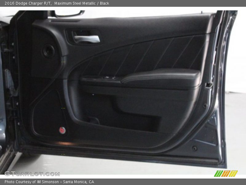 Maximum Steel Metallic / Black 2016 Dodge Charger R/T