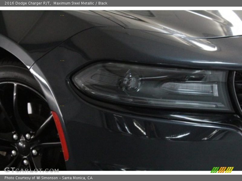 Maximum Steel Metallic / Black 2016 Dodge Charger R/T