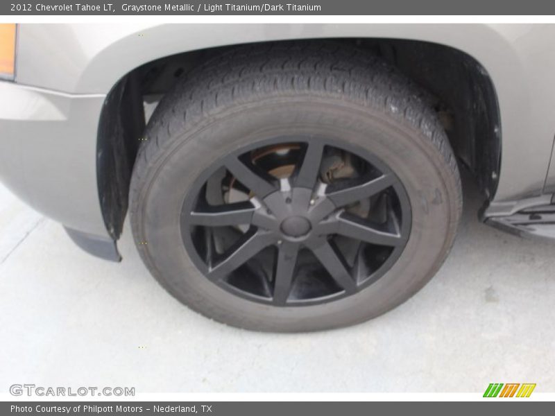 Graystone Metallic / Light Titanium/Dark Titanium 2012 Chevrolet Tahoe LT