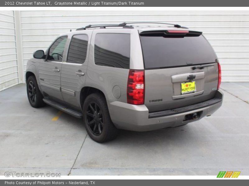 Graystone Metallic / Light Titanium/Dark Titanium 2012 Chevrolet Tahoe LT