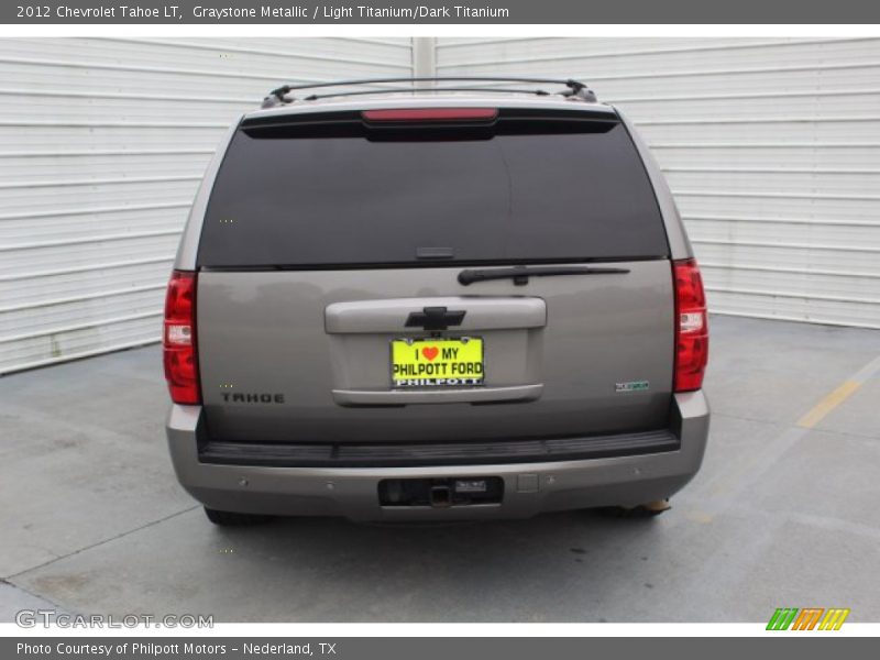 Graystone Metallic / Light Titanium/Dark Titanium 2012 Chevrolet Tahoe LT