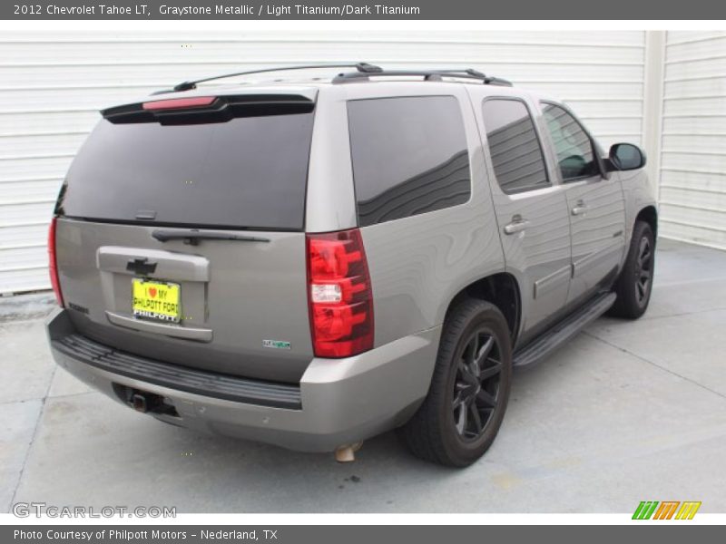 Graystone Metallic / Light Titanium/Dark Titanium 2012 Chevrolet Tahoe LT