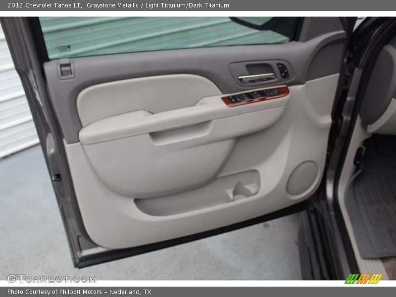 Graystone Metallic / Light Titanium/Dark Titanium 2012 Chevrolet Tahoe LT