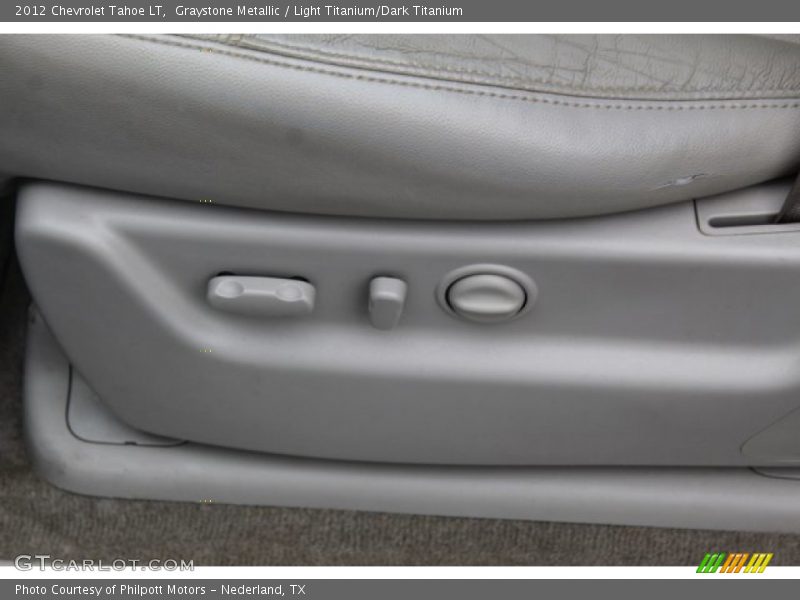 Graystone Metallic / Light Titanium/Dark Titanium 2012 Chevrolet Tahoe LT