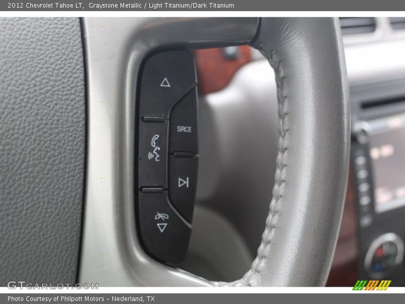 Graystone Metallic / Light Titanium/Dark Titanium 2012 Chevrolet Tahoe LT
