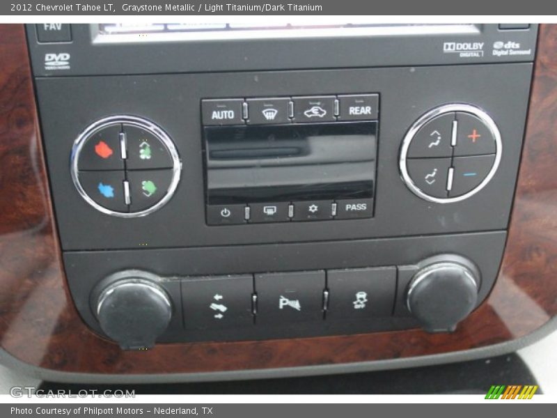 Graystone Metallic / Light Titanium/Dark Titanium 2012 Chevrolet Tahoe LT