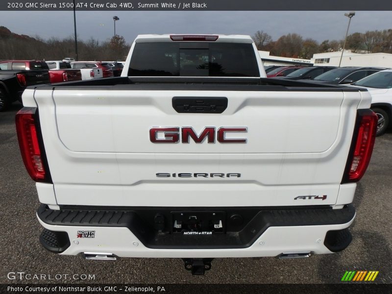 Summit White / Jet Black 2020 GMC Sierra 1500 AT4 Crew Cab 4WD