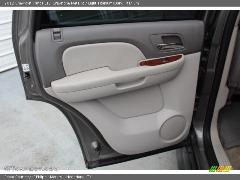 Graystone Metallic / Light Titanium/Dark Titanium 2012 Chevrolet Tahoe LT