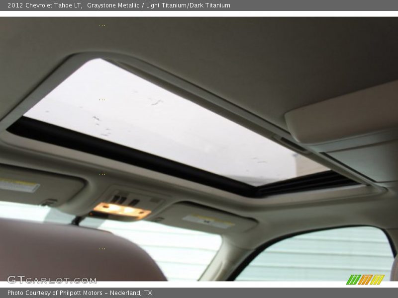 Graystone Metallic / Light Titanium/Dark Titanium 2012 Chevrolet Tahoe LT