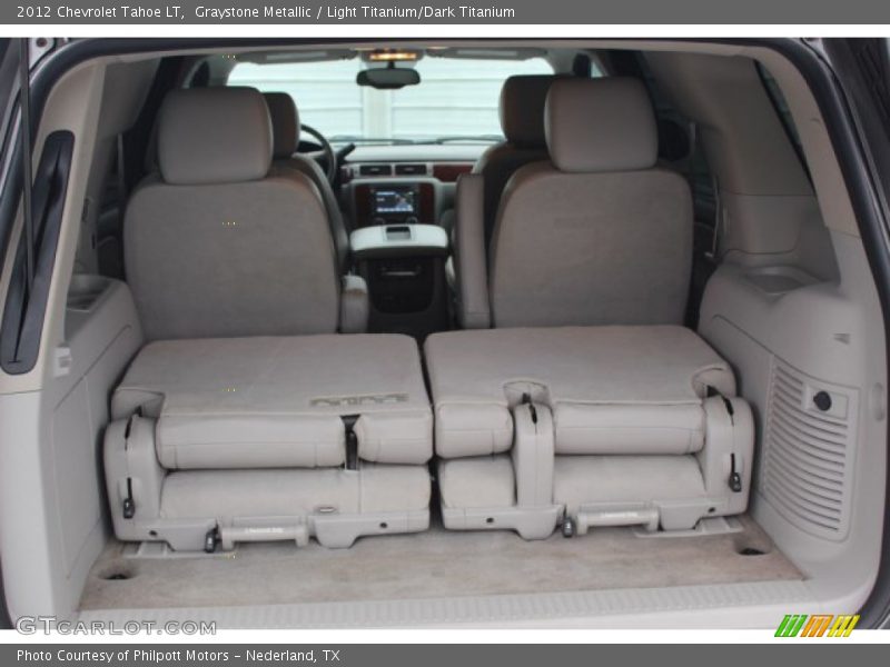 Graystone Metallic / Light Titanium/Dark Titanium 2012 Chevrolet Tahoe LT