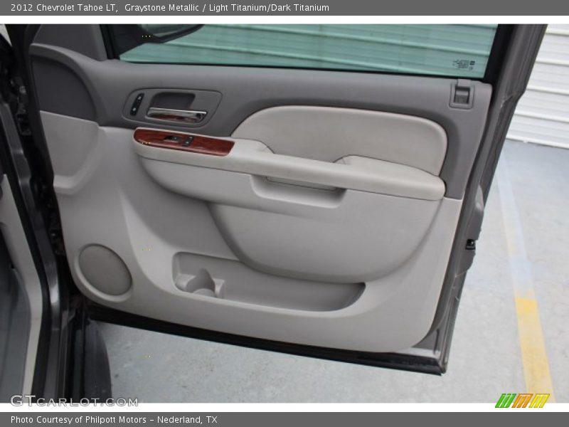 Graystone Metallic / Light Titanium/Dark Titanium 2012 Chevrolet Tahoe LT