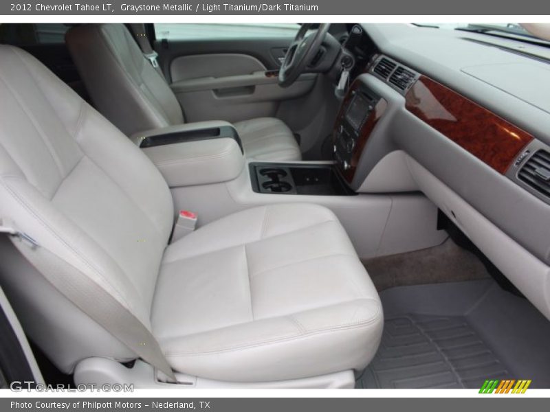 Graystone Metallic / Light Titanium/Dark Titanium 2012 Chevrolet Tahoe LT