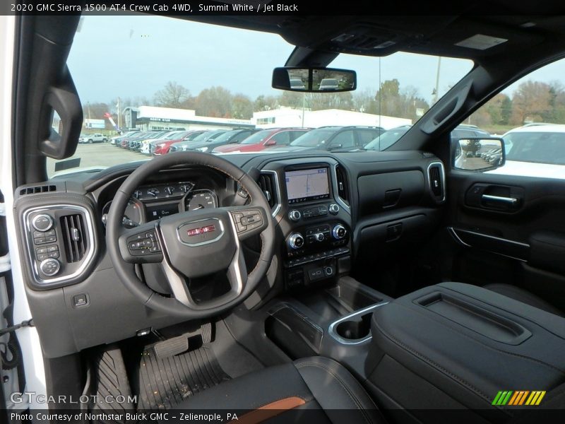  2020 Sierra 1500 AT4 Crew Cab 4WD Jet Black Interior