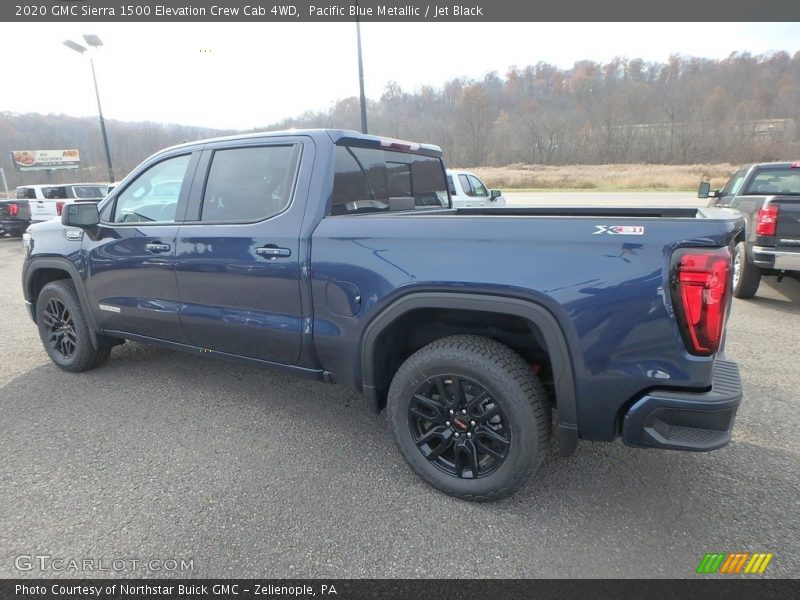 Pacific Blue Metallic / Jet Black 2020 GMC Sierra 1500 Elevation Crew Cab 4WD