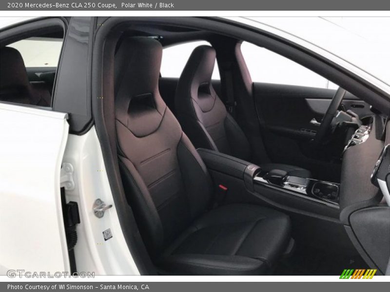 Polar White / Black 2020 Mercedes-Benz CLA 250 Coupe