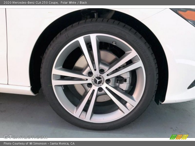 Polar White / Black 2020 Mercedes-Benz CLA 250 Coupe