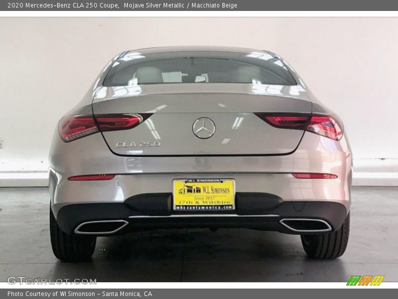 Mojave Silver Metallic / Macchiato Beige 2020 Mercedes-Benz CLA 250 Coupe