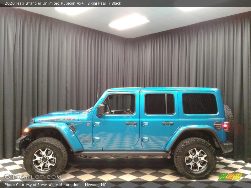 Bikini Pearl / Black 2020 Jeep Wrangler Unlimited Rubicon 4x4