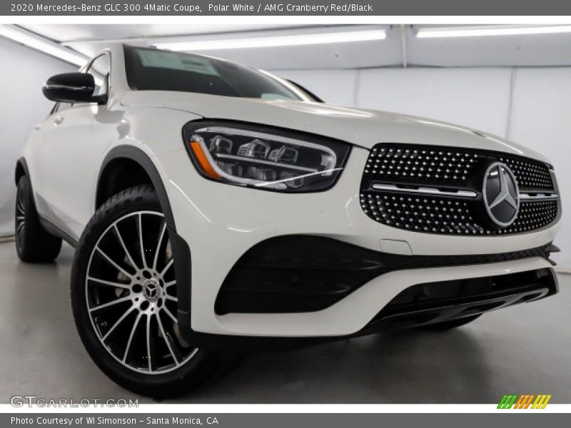  2020 GLC 300 4Matic Coupe Polar White