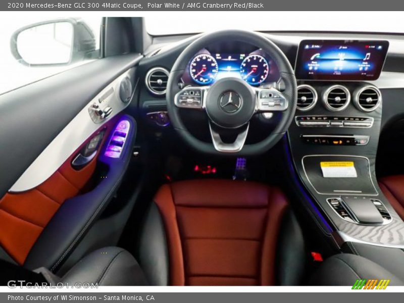 Dashboard of 2020 GLC 300 4Matic Coupe